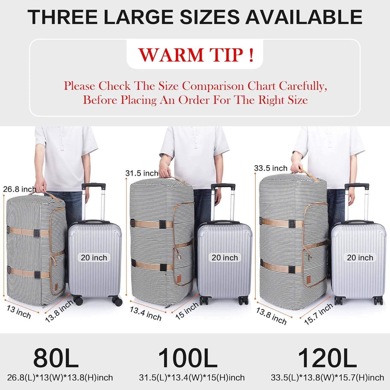150L Duffle Bag for Travel, Extra Large Foldable Waterproof Travel Duffel Bags Weekender Overnight Bag for Men and Women with Shoe Compartment