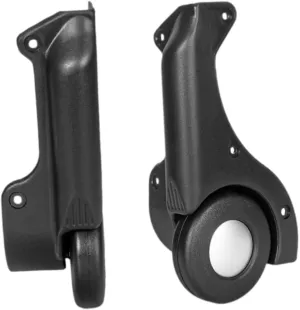 2 Pieces Replacement Luggage Wheels Suitcase Wheels for Trolley Travelling Case