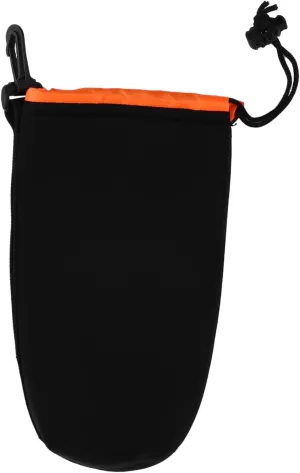2pcs Dslr Camera Lens Protective Case Neoprene Pouch Bag Lens Pouch Water Resistant Safe for Professional and Hobbyist