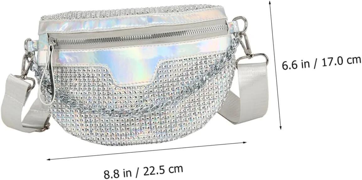 2pcs Lightweight Fanny Bag for Women Large Capacity Waist Pack Stylish Girl Accessory for Daily Use