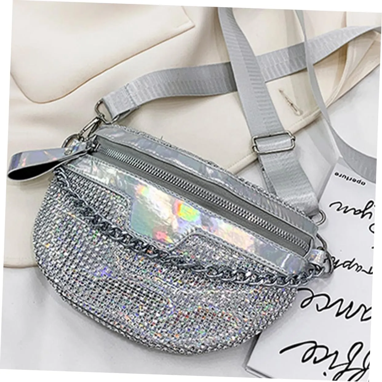 2pcs Lightweight Fanny Bag for Women Large Capacity Waist Pack Stylish Girl Accessory for Daily Use