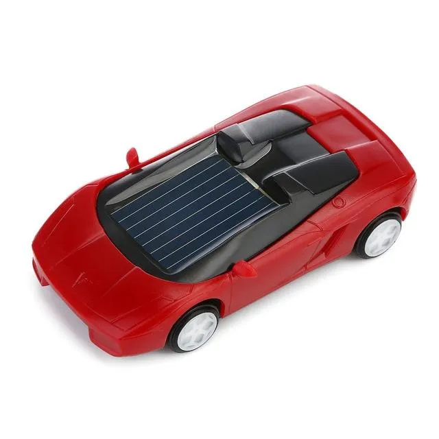 3-piece Solar Mini Car Racer Toy for Kids - Powered by the Sun
