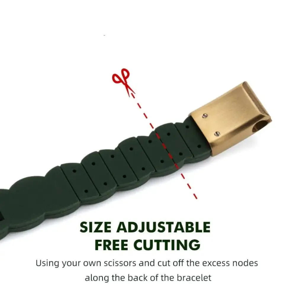 3000ions Morandi Colours Fashion Wristband Bracelet for Men Women Balance Energy