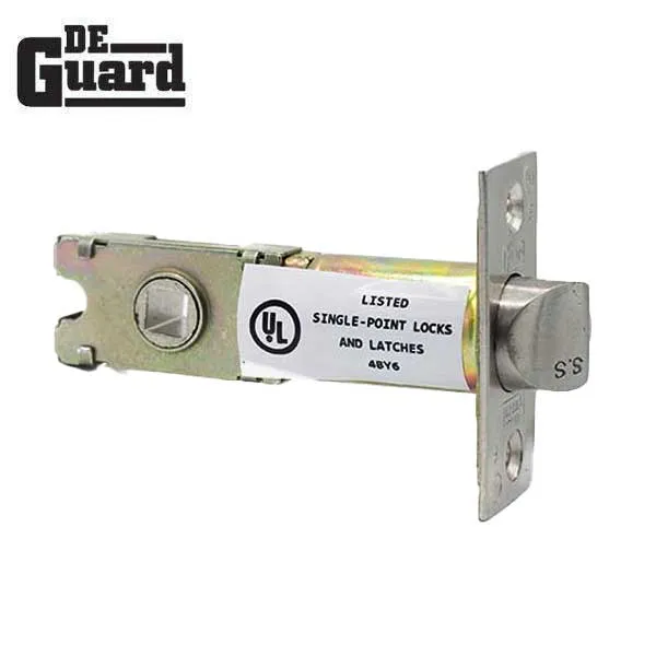 5 x Premium Combo Lockset - Stainless Steel - Entrance - Grade 3 - KW1 (Pack of 5)