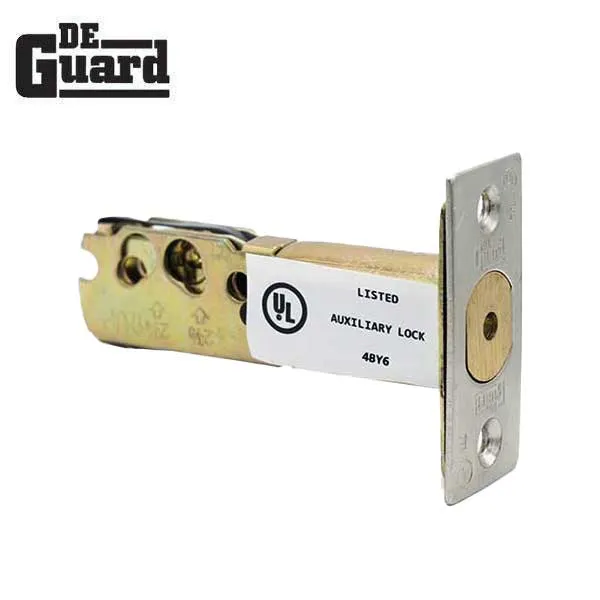 5 x Premium Combo Lockset - Stainless Steel - Entrance - Grade 3 - KW1 (Pack of 5)