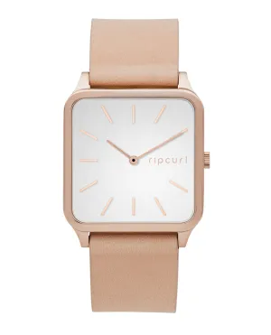 Ace Rose Gold Leather Watch