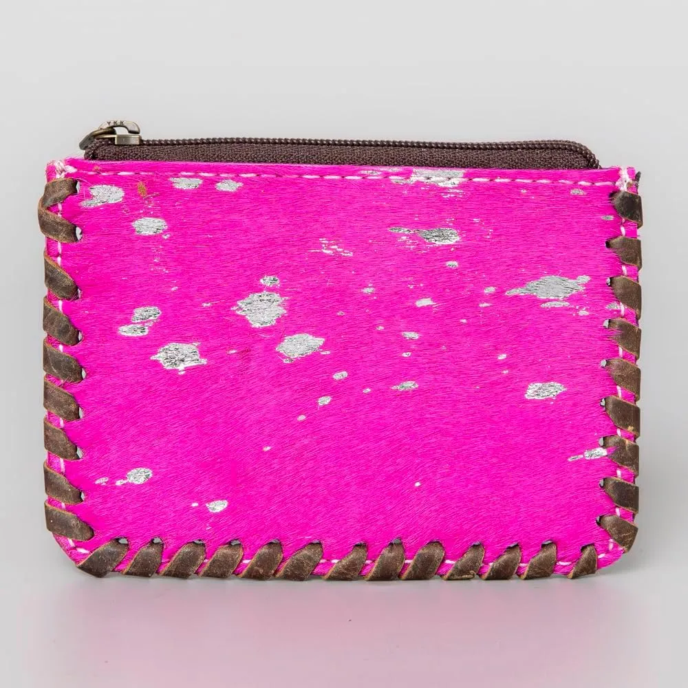 American Darling ADBG536A Coin Purse Hair-On Genuine Leather Women Bag Western Handbag Purse