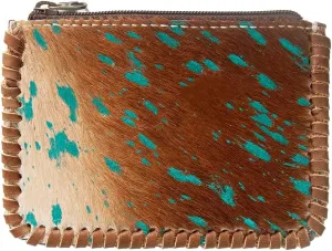 American Darling ADBG536A Coin Purse Hair-On Genuine Leather Women Bag Western Handbag Purse