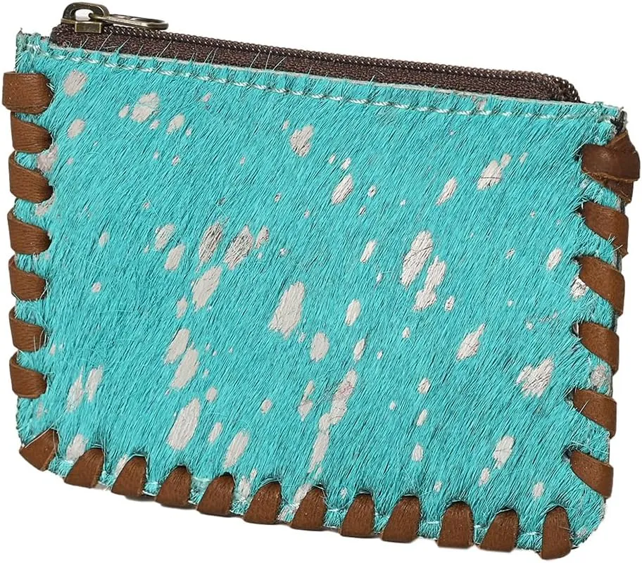 American Darling ADBG536A Coin Purse Hair-On Genuine Leather Women Bag Western Handbag Purse