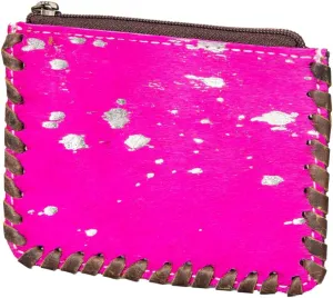 American Darling ADBG536A Coin Purse Hair-On Genuine Leather Women Bag Western Handbag Purse