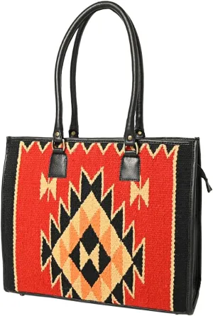 American Darling Saddle Blanket Genuine Leather Women Bag Western Handbag Purse