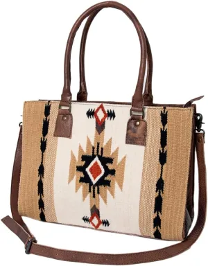 American Darling Saddle Blanket Genuine Leather Women Bag Western Handbag Purse