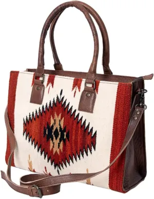 American Darling Saddle Blanket Genuine Leather Women Bag Western Handbag Purse