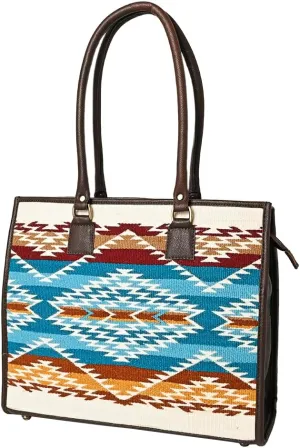 American Darling Saddle Blanket Genuine Leather Women Bag Western Handbag Purse