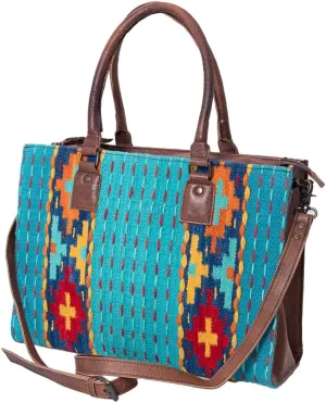 American Darling Saddle Blanket Genuine Leather Women Bag Western Handbag Purse