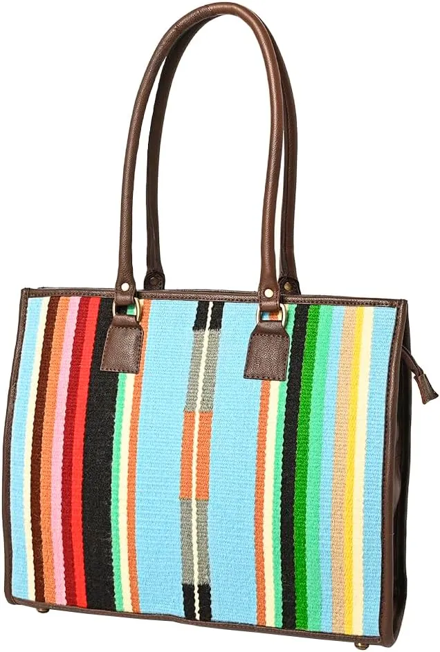 American Darling Saddle Blanket Genuine Leather Women Bag Western Handbag Purse