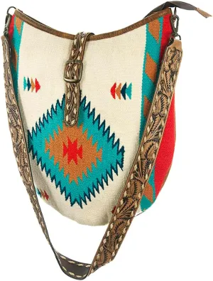 American Darling Tote Saddle Blanket Genuine Leather Western Women Bag Handbag Purse | Western Tote Bag | Travel Tote Bags | College Tote Bag | Casual Tote Bag