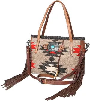 American Darling Tote Saddle Blanket Genuine Leather Western Women Bag Handbag Purse | Western Tote Bag | Travel Tote Bags | College Tote Bag | Casual Tote Bag