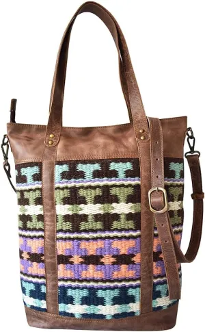 American Darling Tote Saddle Blanket Genuine Leather Western Women Bag Handbag Purse | Western Tote Bag | Travel Tote Bags | College Tote Bag | Casual Tote Bag