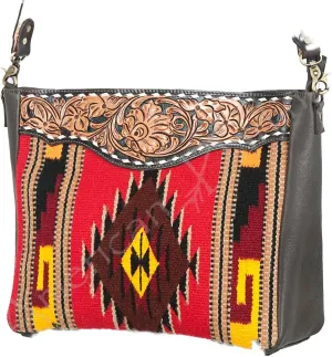 American Darling Tote Saddle Blanket Genuine Leather Western Women Bag Handbag Purse | Western Tote Bag | Travel Tote Bags | College Tote Bag | Casual Tote Bag