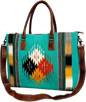 American Darling Tote Saddle Blanket Genuine Leather Western Women Bag Handbag Purse | Western Tote Bag | Travel Tote Bags | Cute Tote Bag | College Tote Bag | Casual Tote Bag | Tote Bag for Women