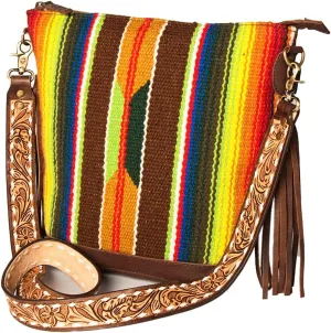 American Darling Tote Saddle Blanket Genuine Leather Western Women Bag Handbag Purse | Western Tote Bag | Travel Tote Bags | Cute Tote Bag | College Tote Bag | Casual Tote Bag | Tote Bag for Women