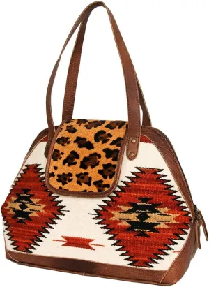American Darling Tote Saddle Blanket Hair on Genuine Leather Western Women Bag Handbag Purse | Western Tote Bag | Travel Tote Bags | College Tote Bag | Casual Tote Bag