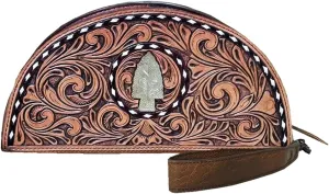 American Darling Wristlet Genuine Leather Women Bag Western Handbag Purse