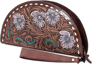 American Darling Wristlet Genuine Leather Women Bag Western Handbag Purse