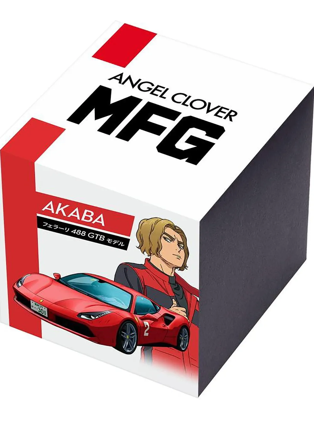ANGEL CLOVER × MF GHOST COLLABORATION WATCH - EXVENTURE SOLAR  EVS43MFG-FR KAITO AKABA FERRARI 488GTB MODEL LIMITED EDITION