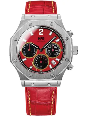 ANGEL CLOVER × MF GHOST COLLABORATION WATCH - EXVENTURE SOLAR  EVS43MFG-FR KAITO AKABA FERRARI 488GTB MODEL LIMITED EDITION