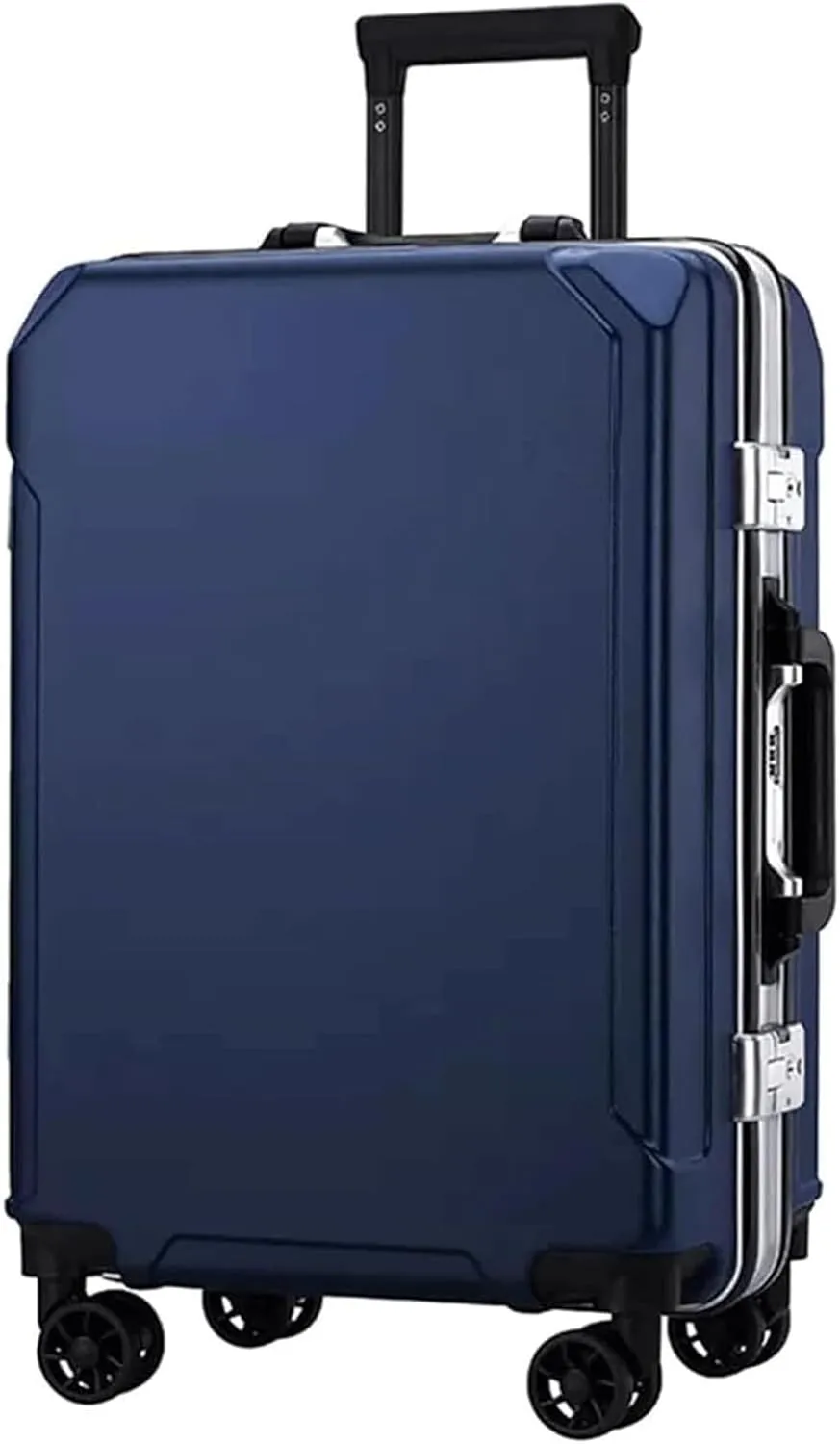 ANIIC Luggage Suitcases With Wheels Usb Charging Port Suitcases Tsa Combination Lock With Universal Wheels Luggage Safe Suitcase Spinner Luggages (Color : B, Size : 22 in)