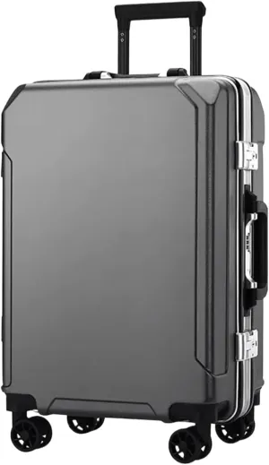 ANIIC Luggage Suitcases With Wheels Usb Charging Port Suitcases Tsa Combination Lock With Universal Wheels Luggage Safe Suitcase Spinner Luggages (Color : C, Size : 22 in)