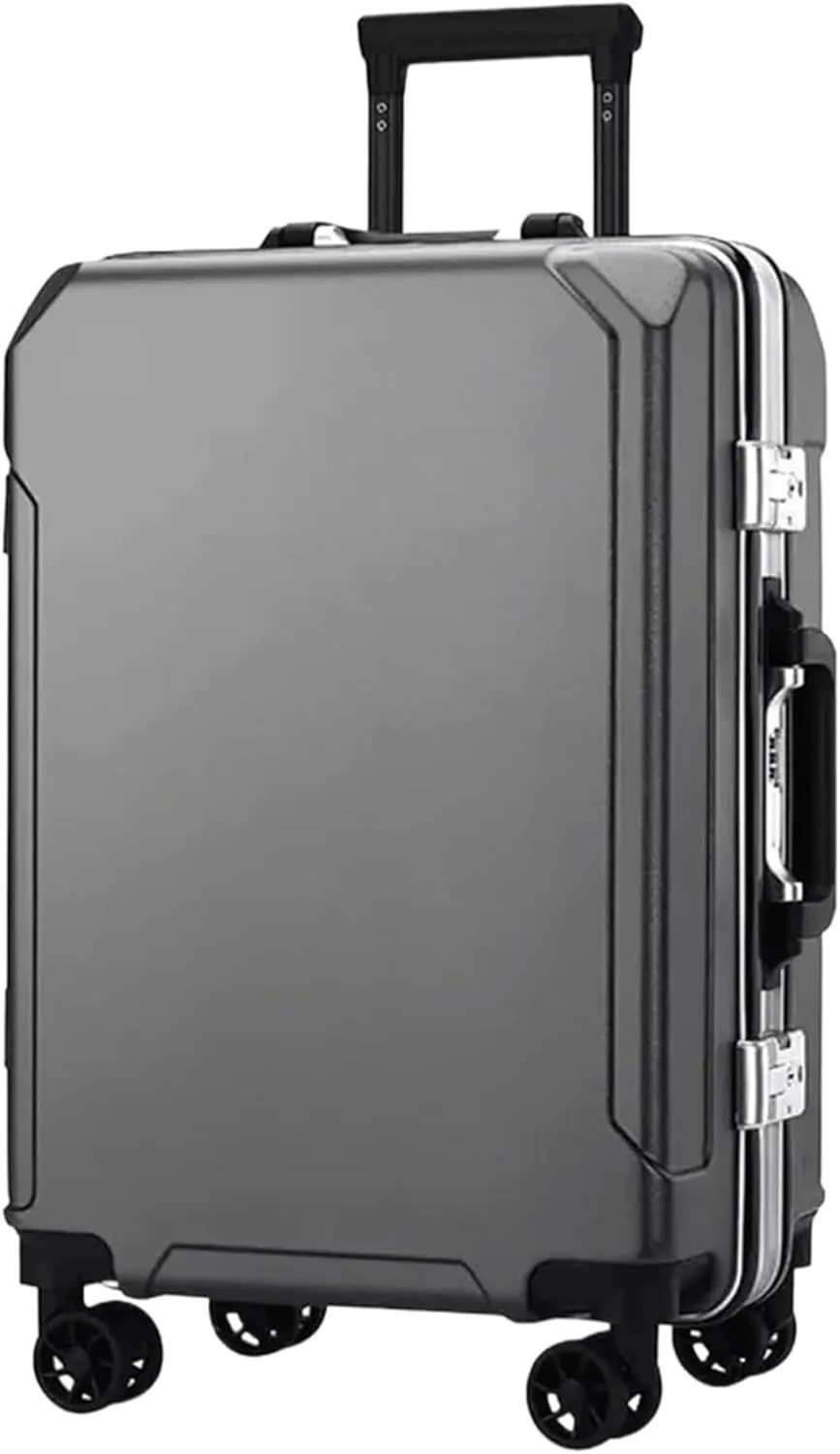 ANIIC Luggage Suitcases With Wheels Usb Charging Port Suitcases Tsa Combination Lock With Universal Wheels Luggage Safe Suitcase Spinner Luggages (Color : C, Size : 22 in)