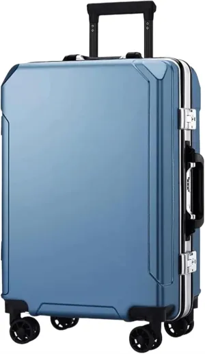 ANIIC Luggage Suitcases With Wheels Usb Charging Port Suitcases Tsa Combination Lock With Universal Wheels Luggage Safe Suitcase Spinner Luggages (Color : D, Size : 20 in)