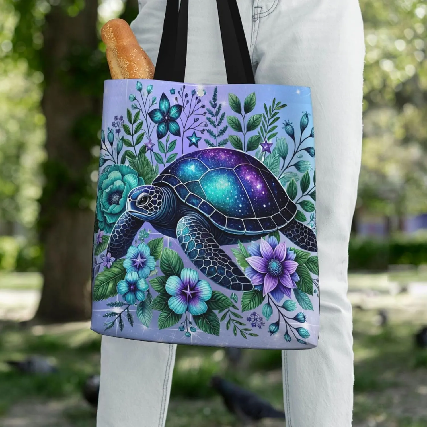 Animal Unicorn Beauty Canvas Shoulder Bag Reusable Tote Bag Soft Lightweight Cloth Bags For Women Girls Lady Casual