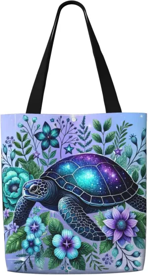 Animal Unicorn Beauty Canvas Shoulder Bag Reusable Tote Bag Soft Lightweight Cloth Bags For Women Girls Lady Casual