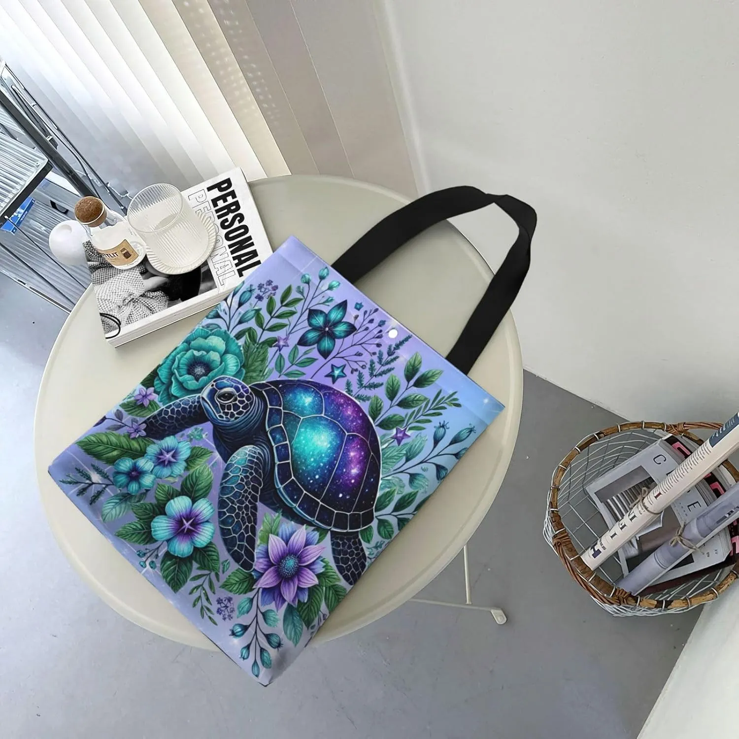 Animal Unicorn Beauty Canvas Shoulder Bag Reusable Tote Bag Soft Lightweight Cloth Bags For Women Girls Lady Casual