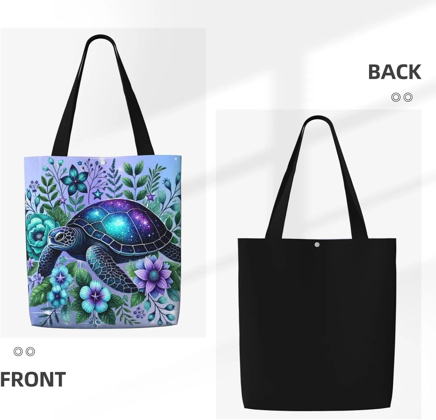 Animal Unicorn Beauty Canvas Shoulder Bag Reusable Tote Bag Soft Lightweight Cloth Bags For Women Girls Lady Casual