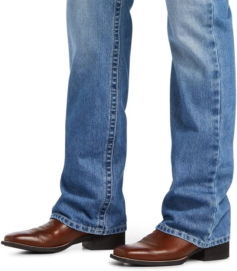 ARIAT Men's M4 Relaxed Stretch Goldfield Boot Cut Jean