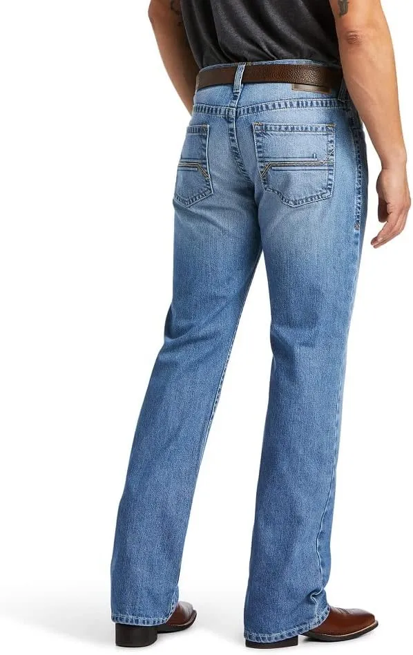 ARIAT Men's M4 Relaxed Stretch Goldfield Boot Cut Jean