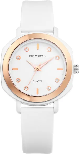 Avaner Women's Silicone Wrist Watches: Analog Quartz Silicone Strap Soft Band Watches