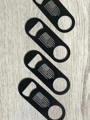BADASS DAD Engraved Bottle Openers