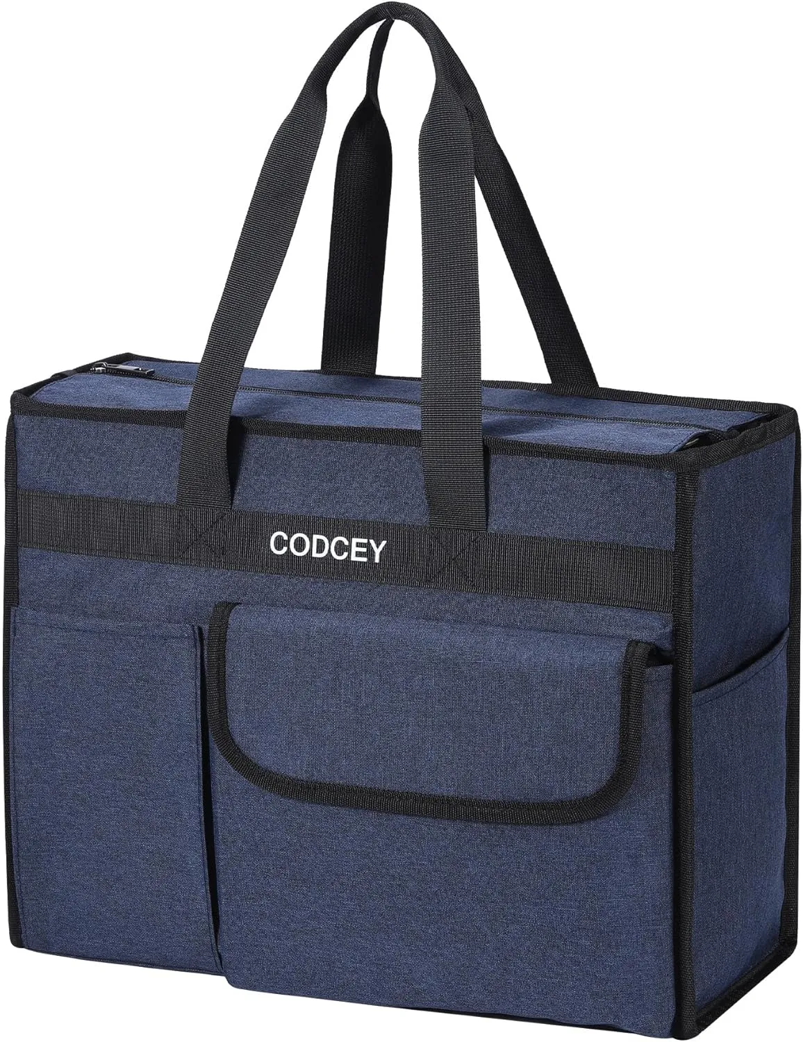 Beach Bags for Women 9 Pockets Large Utility Tote Pool Bags with Zipper Ladies Waterproof Gym Carry On Bag