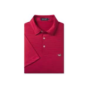 Bermuda Performance Polo - Clearwater Stripe