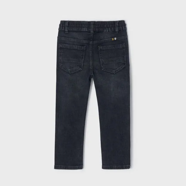 Black Denim Jogger