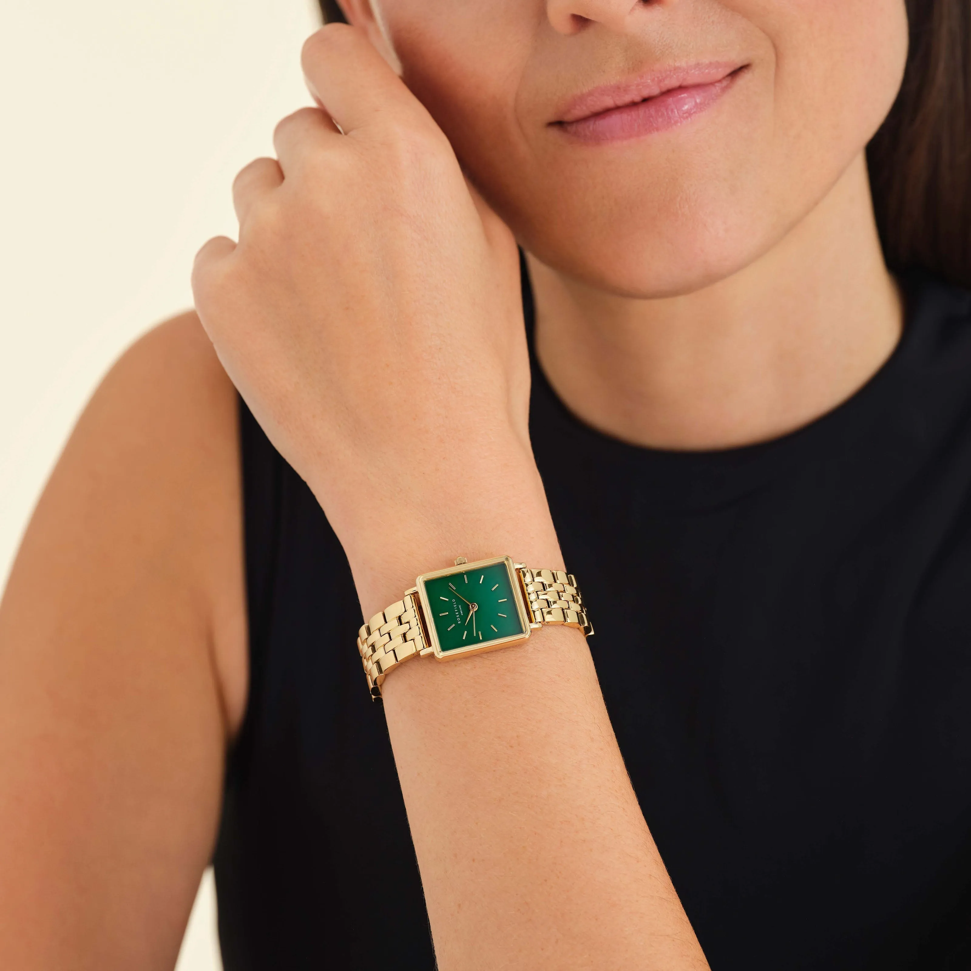 Boxy XS Emerald - Engraved