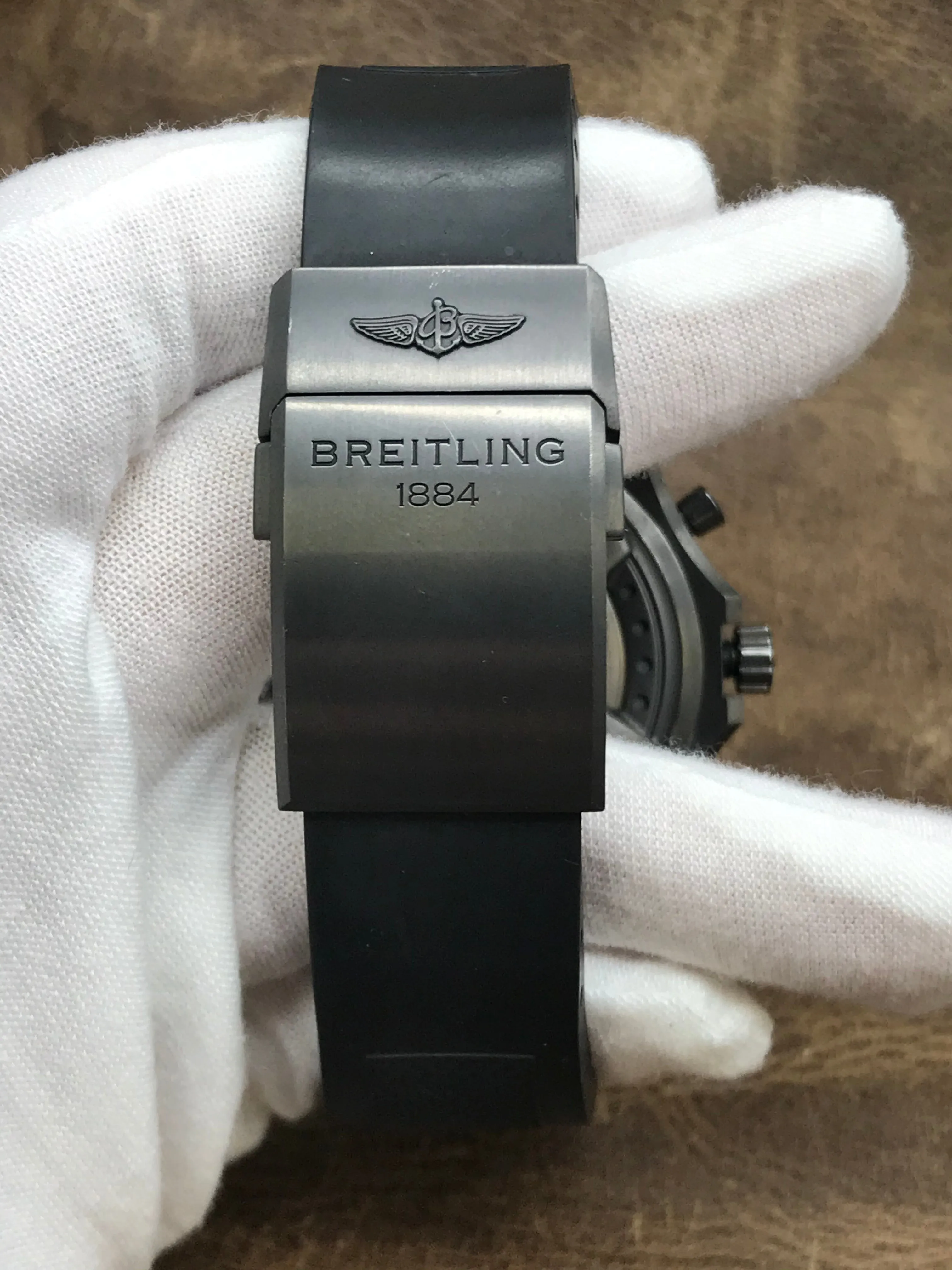 Breitling Bentley Chronograph 6.75 Midnight Limited 1000pcs M4436413 Black Dial Automatic Men's Watch