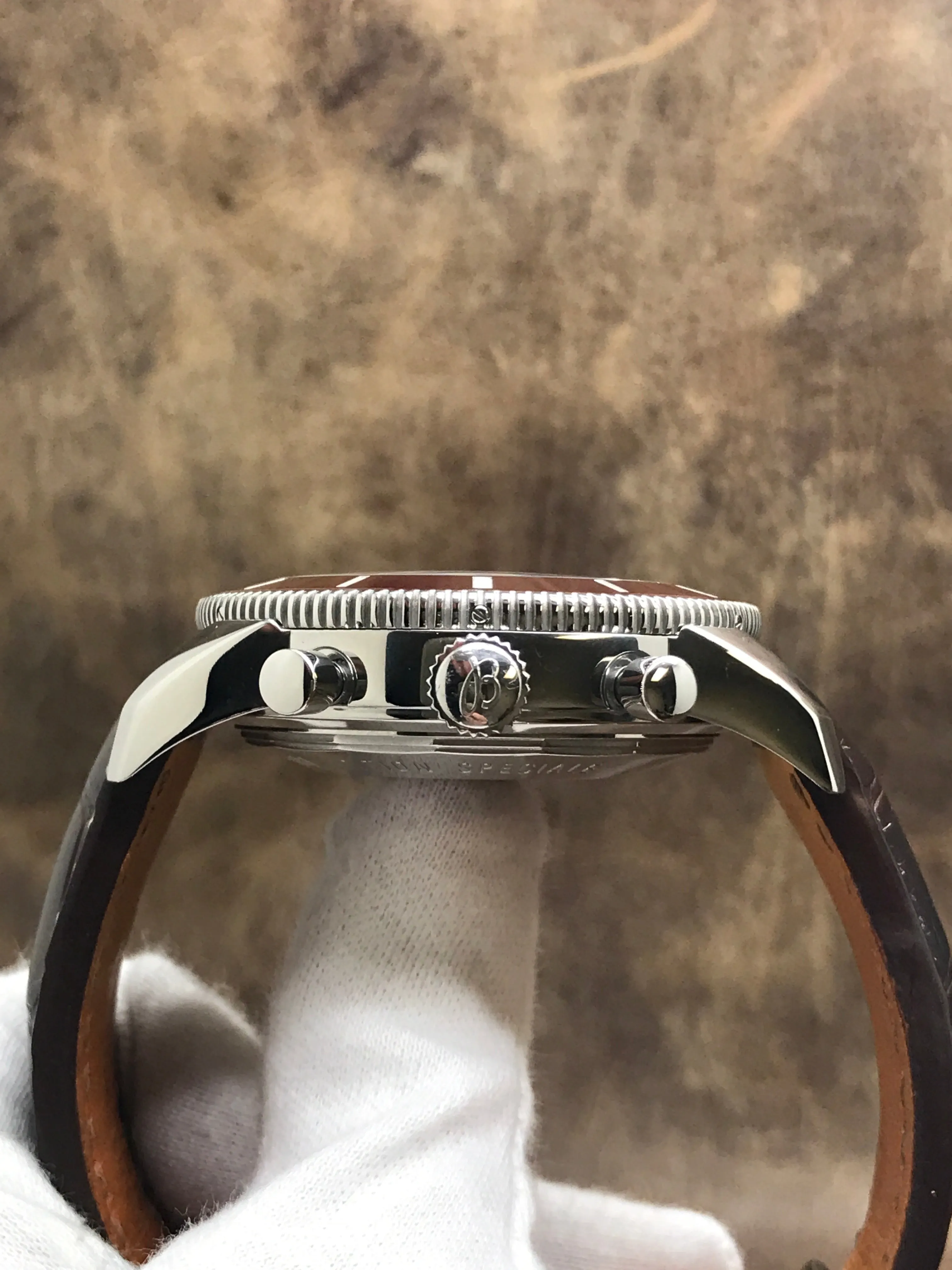 Breitling Superocean Heritage II  Chronograph A13312 Brown Dial Automatic Men's Watch