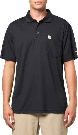 Carhartt Men's Force Relaxed Fit Lightweight Short-Sleeve Pocket Polo
